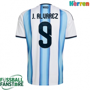 Argentinien Julian Alvarez #9 Replik Heimtrikot WM 2026 Kurzarm